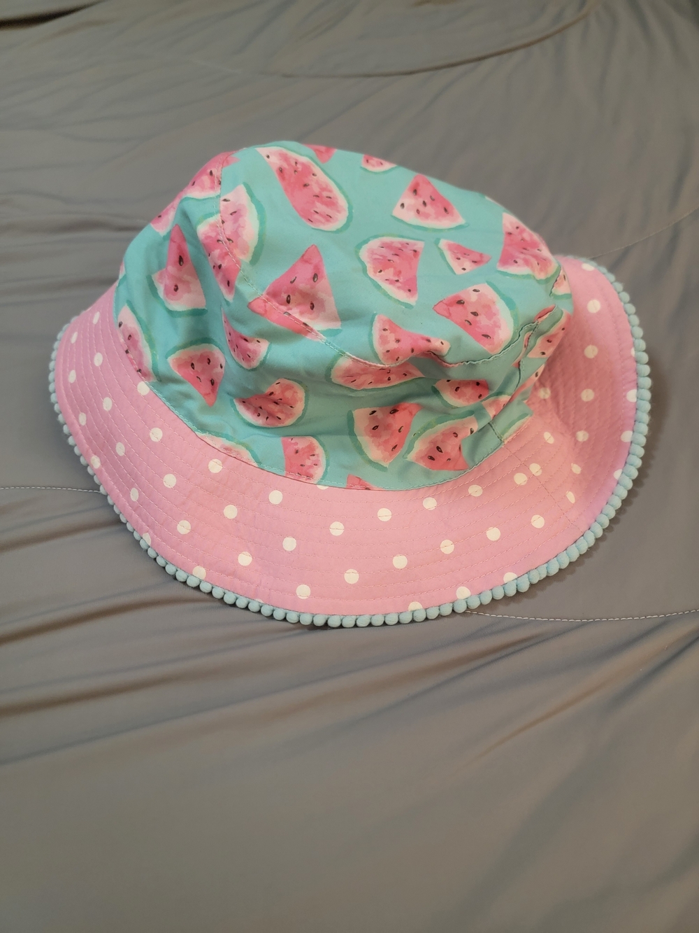 Matilda Jane Pink & Mint Watermelon Sun Hat
